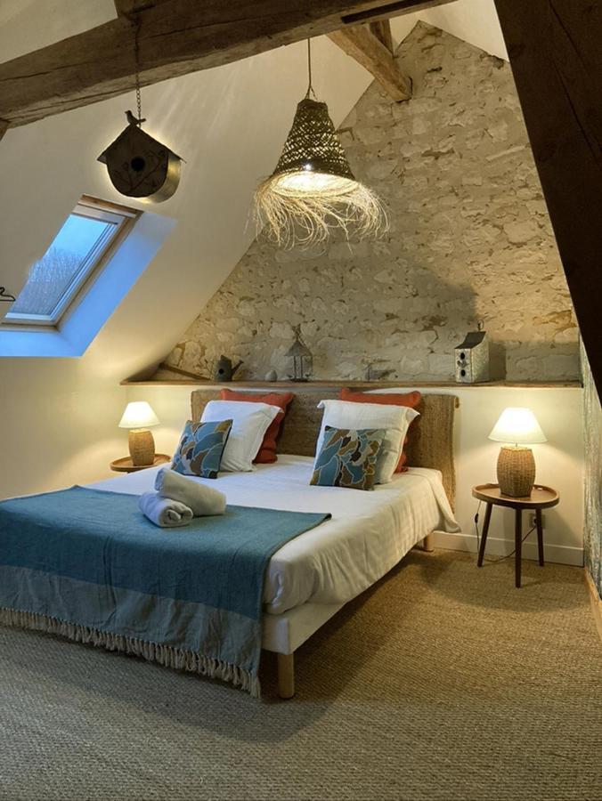 Aquarelle Bed & Breakfast Sainte Maure de Touraine Bagian luar foto