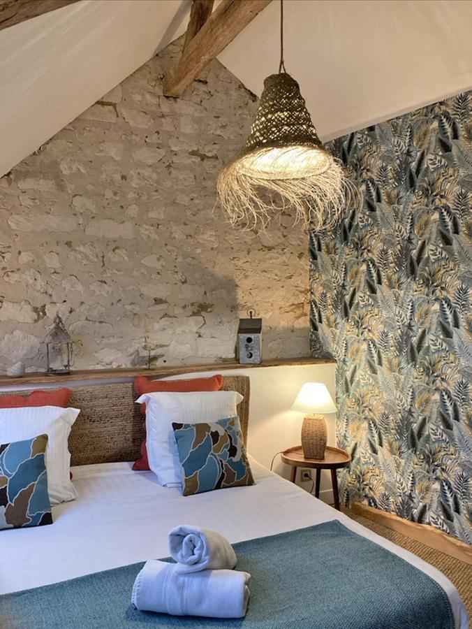 Aquarelle Bed & Breakfast Sainte Maure de Touraine Bagian luar foto