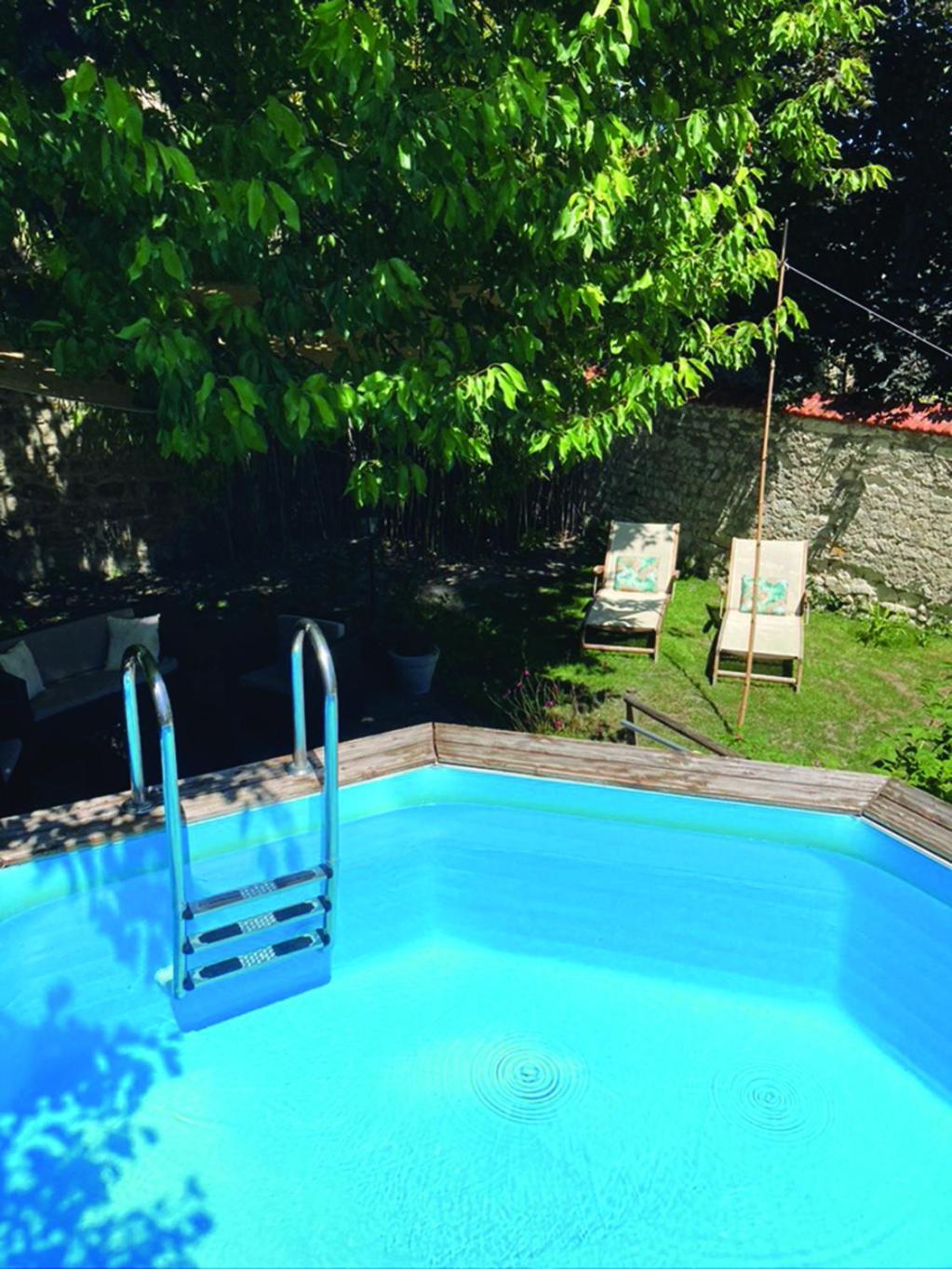 Aquarelle Bed & Breakfast Sainte Maure de Touraine Bagian luar foto
