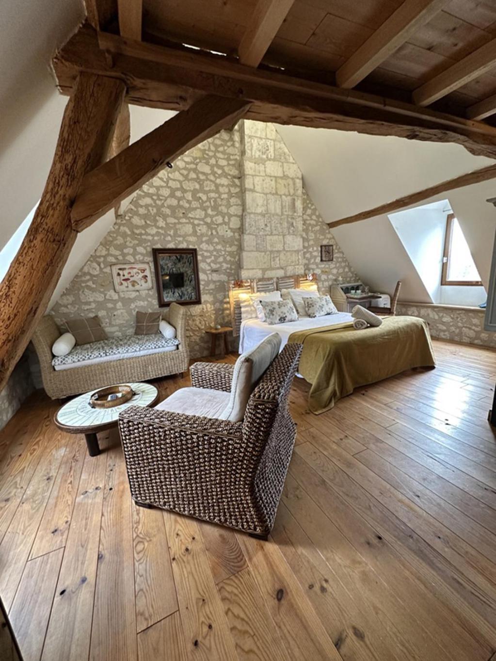 Aquarelle Bed & Breakfast Sainte Maure de Touraine Bagian luar foto