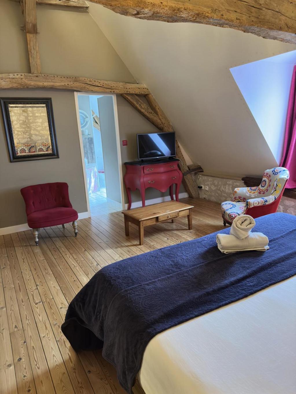Aquarelle Bed & Breakfast Sainte Maure de Touraine Bagian luar foto