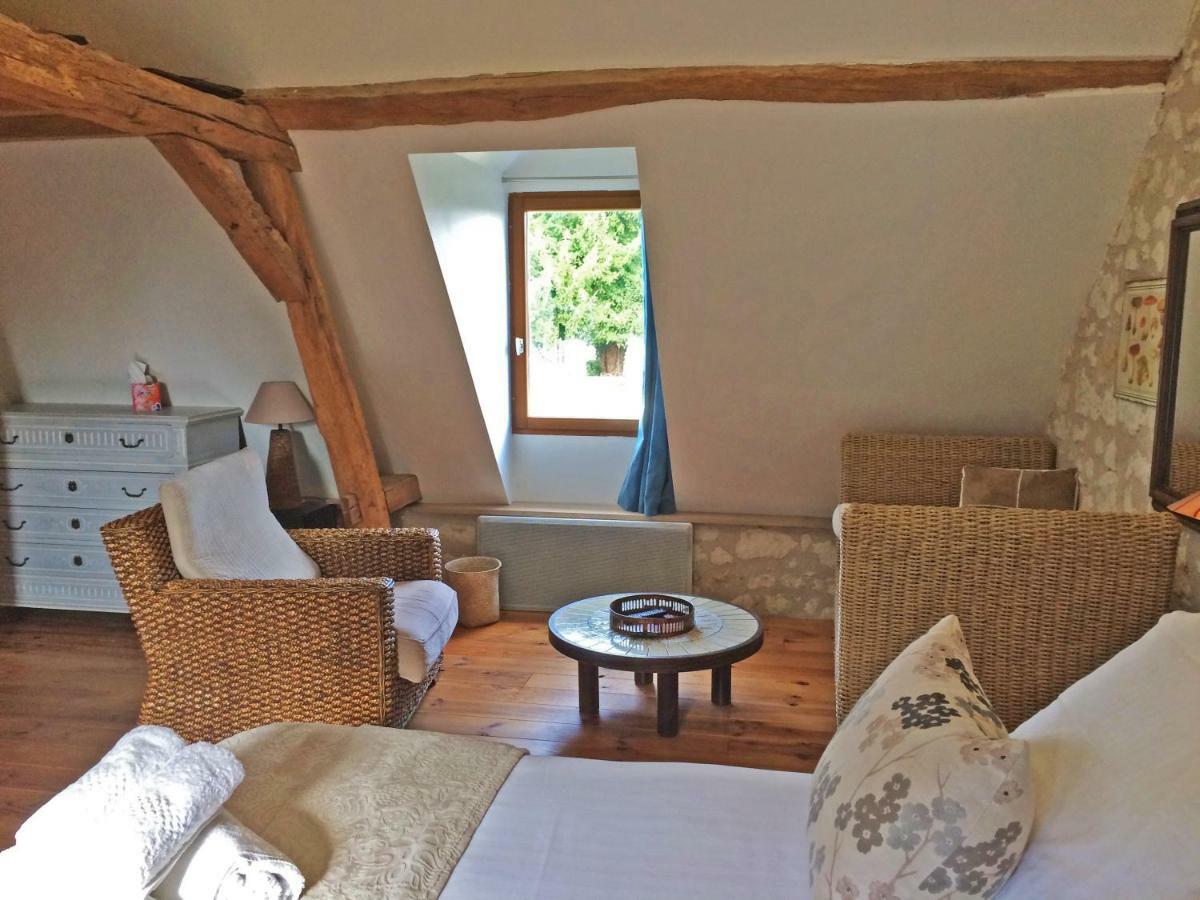 Aquarelle Bed & Breakfast Sainte Maure de Touraine Bagian luar foto